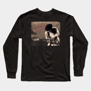 Stevie Ray Vaughan // Brown vintage Long Sleeve T-Shirt